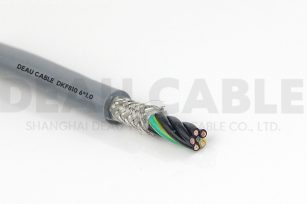 高度柔性屏蔽多芯电缆 DKF810  6*1.0