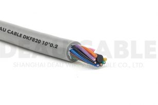 高度柔性多芯电缆 DKF820 10*0.2
