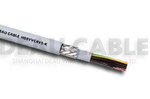 欧标双护套屏蔽软电缆 H05VVC4V5-K  6*0.75
