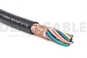 中度柔性屏蔽电缆 TRVVP 10*1.0