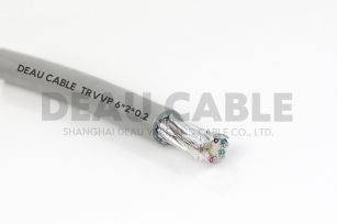 中度柔性双绞屏蔽电缆TRVVSP 6*2*0.2