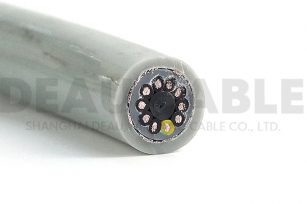 高柔性聚氨酯双护套屏蔽电缆 DKF850-PUR 10*0.5