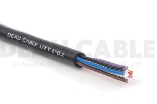 欧标柔性数据电缆 LIYY  6*0.2