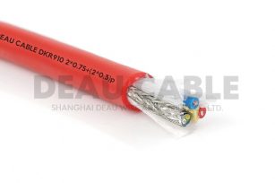 DKR910 2*0.75+(2*0.3)P 屏蔽型机器人电缆