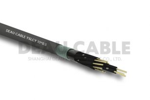 YSLCY 10*0.5 伺服耐油屏蔽电缆