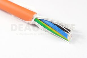 TRVV 4*1.5 橙色柔性4芯拖链电缆